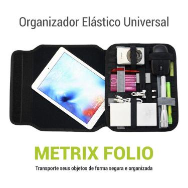 Imagem de Organizador Metrix Posher Elástico Universal para Transportar Cosméticos, Dispos. Eletrônicos FOLIO