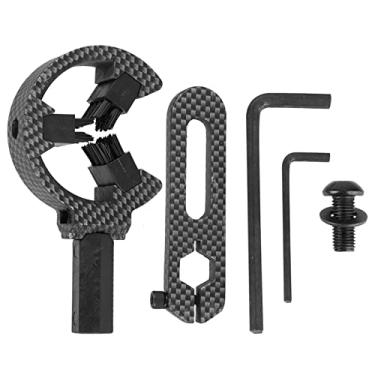 Imagem de Descanso De Flecha Para Arcos Compostos, Descanso De Seta Universal Em Forma De Y, Design De Escova, Descanso De Arco Composto, Marcas De Ajuste De Ajuste De Arco E Flecha(Camuflagem de carbono)