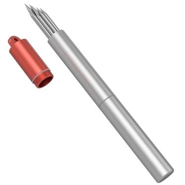Imagem de YESWELDER TIG Eletrodo de tungstênio pré-afiado soldagem tungstênio 1/20.3 cm x 17.8 cm (vermelho, WT20/EWTh-2) pacote com 10