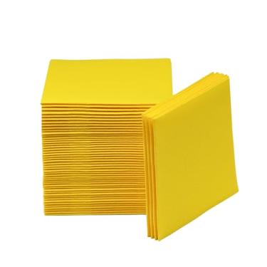 Imagem de Guardanapos de coquetel, guardanapos descartáveis de linho de luxo como guardanapos de bebidas Airlaid, macios, absorventes, guardanapos de coquetel de bar de restaurante para cozinha, festas,