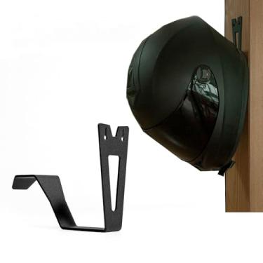 Imagem de Kit 2 Suportes De Parede Para Pendurar Capacete Moto Bike Bicicleta E Acessórios