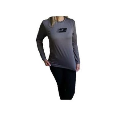 Imagem de Camiseta Maresia UV Dinamic Feminina - Preto - M-Feminino