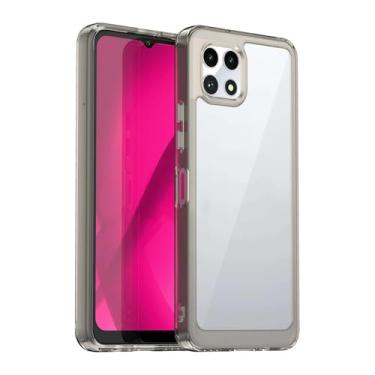Imagem de Capas Compatível com T-Mobile REVVL 7,Caixa de telefone,fino e leve,resistente a riscos,anti-impressão digital e proteção contra queda