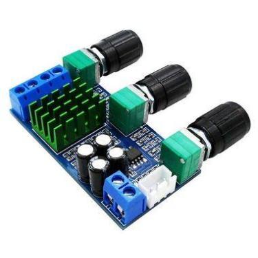 Imagem de Placa Amplificador 2.0 Compacto 80+80 160w Rms Caixa Ativa - Brasil Ho