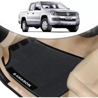 Imagem de Jogo 4 Tapetes De Camionete Amarok Cabine Simples Ou Dupla - CAPA SHOP