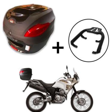 Imagem de Baú 41 litros Awa Proos com Bagageiro para TENERE 250 2011-2015, Preto