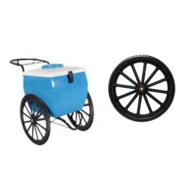 Imagem de Roda Maciça para Carrinho de Picolé RD 06 com rolamento - Alcalay