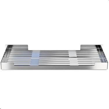Imagem de Porta Shampoo Com Adesivo Sem Furar Parede Inox F.ELG - FassinShop