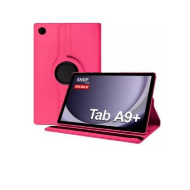 Imagem de Capa Case Para Tablet Tab A9 Plus 11 + Película De Vidro, Rosa