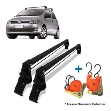 Imagem de Rack de Teto Fox 4 Portas 04 até 2016 + 2 Cintas Catraca - Vhip