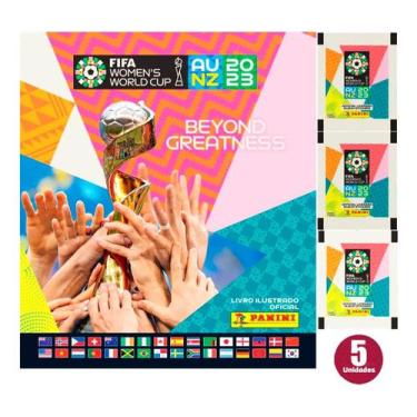 Imagem de Álbum Copa Do Mundo Feminina 2023 Capa Dura + 25 Figurinhas - Panini