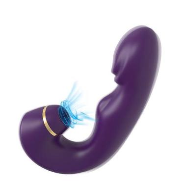 Imagem de Sugador Com Pulsação Vibrador Clitóris Ponto G Feminino - Papo de Amig