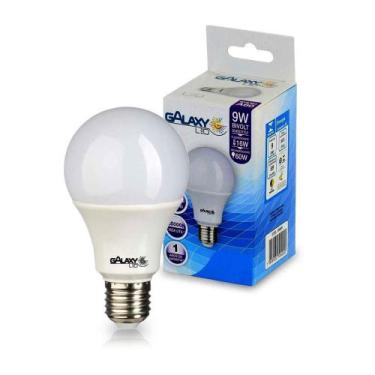 Imagem de Lâmpada Led Bulbo 9W 6500K E-27 Bivolt - 1008R - Galaxy Led