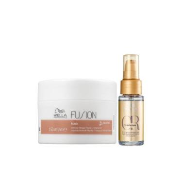 Imagem de Kit Máscara de 150ml Fusion + Oil R 30ml - Wella - Wella Professionals