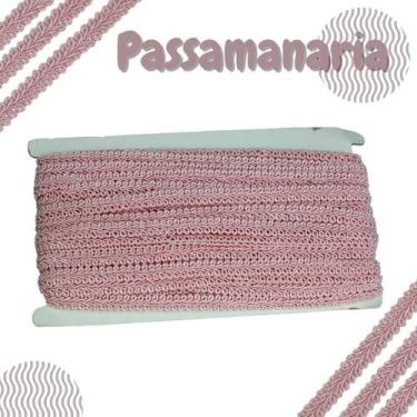 Imagem de Passamanaria  - Fita Galão - Rolo C/ 20 Metros Rosa - Nº: 132 - 91 - N