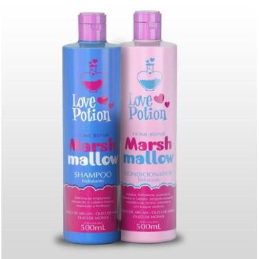Imagem de Kit home care marshmallow - shampoo + condicionador 500ml - Love Potio