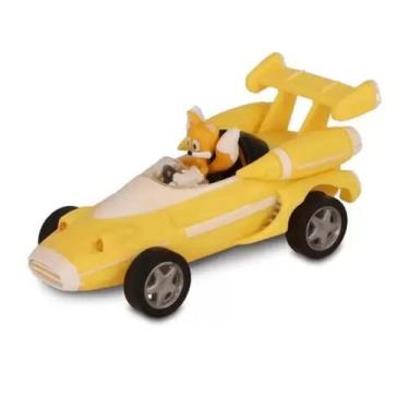 Imagem de Sonic The Hedgehog Carro 10cm Tails F0107-0 - Fun