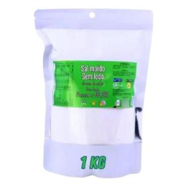 Imagem de Sal Sem Iodo Ultrapuro Moido Pureza Superior A 99,5% 1kg - Sea Salt