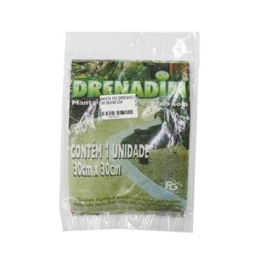 Imagem de Manta Drenadim Drenagem para Jardim - 30x30cm - FG Import
