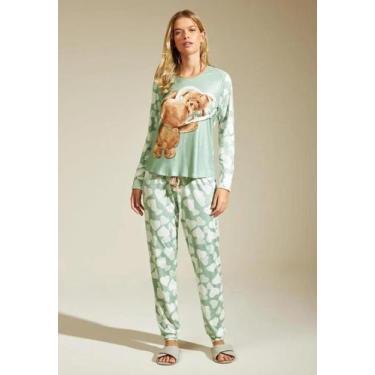 Imagem de Pijama recco longo de visco skin, 42, Est, Loving i24