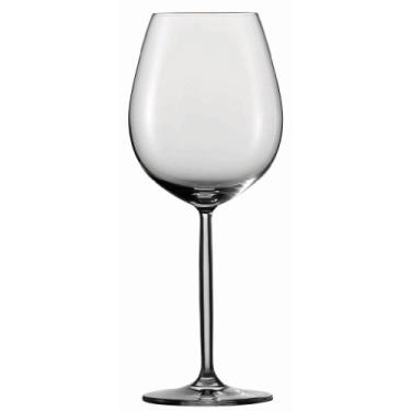 Imagem de Schott Zwiesel Taça de vidro de cristal Tritan Diva Stemware Collection Taça/Vinho/Água, conjunto de 6