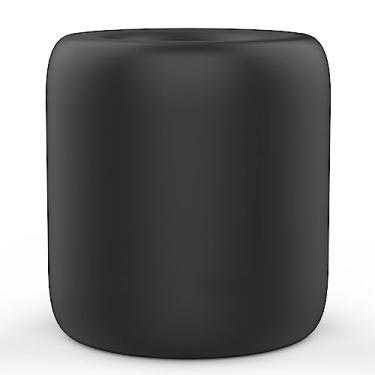 Imagem de LJFLYXRI Suporte vertical para lápis compatível com Apple Pencil 1ª e 2ª geração com/sem manga ou aderência, suporte vertical de silicone durável para lápis, proteção de ponta de caneta (preto)