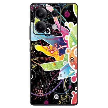 Imagem de Capa Adesivo Skin058 Verso Para Redmi Note 13 5G (Global) - KawaSkin