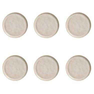 Imagem de Conjunto De Pratos De Sobremesa 06 Peças Linhas Latte Porto Brasil