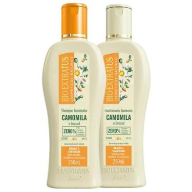 Imagem de Kit Bio Extratus Camomila & Girassol Shampoo 250ml + Condicionador  25