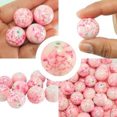 Imagem de Contas Miçangas 20mm até 15 peças p/ colar pulseira bijuteria brinco e