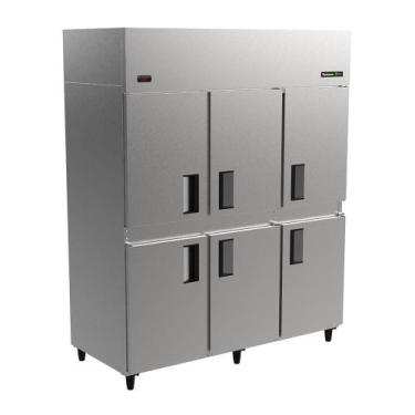 Imagem de Geladeira Mini Câmara Venâncio 6 Portas 127V 560L VCFRV6P-32873