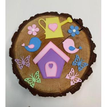 Imagem de Aplique jardim encantado em e.v.a - 12 unidades - Catavento