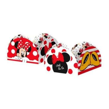 Imagem de 50 forminha doces Minnie Vermelha Disney caixeta forma Festa - Regina 