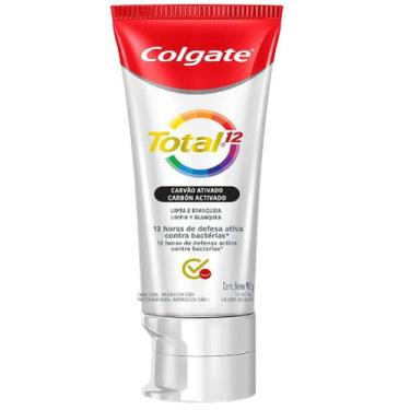 Imagem de Creme Dental Colgate Total 12 Carvão Ativado 90g