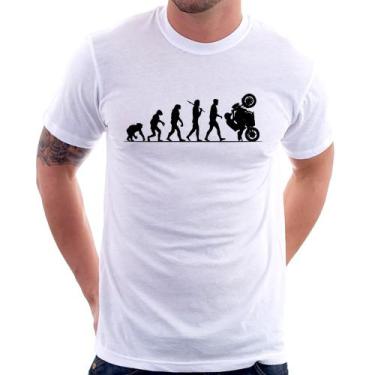 Imagem de Camiseta Evolução do Grau XJ6 - Foca na Moda, Branco, GG