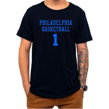 Imagem de Camiseta Basquete Philadelphia Basketball Número 1 Esportes - Loja Cli