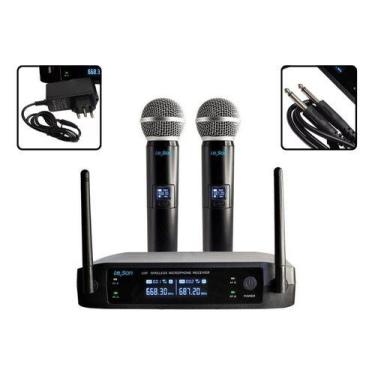 Imagem de Microfones Sem Fio Leson Ls902 Digital Plus Duplo Cardioide - Lesson, 