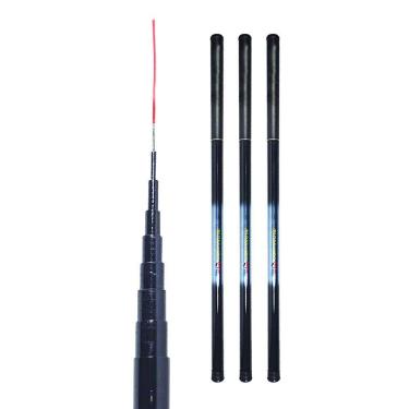 Imagem de Kit 3 Varas Telescópica Pesca Way Fishing Pentium 4610 4,60m