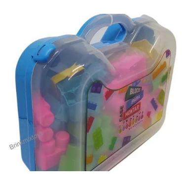 Imagem de Maleta de Blocos de Montar Interativa e Divertida - Injetsul