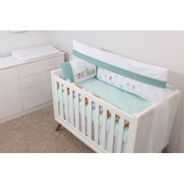 Imagem de Kit de Berço 07 Peças Mimos - Bebê & Enxoval, Dino