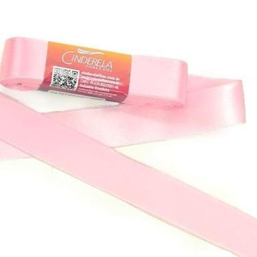 Imagem de Fita de Cetim nº 05 22mm com 10 Metros - Cinderela, 11 - ROSA