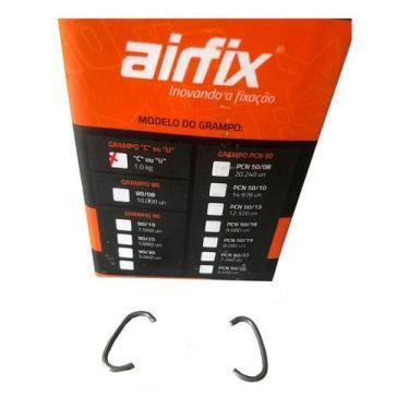 Imagem de Grampo Tipo C Montagem De Bancos 1 Kg Grampo Meia Lua - Airfix