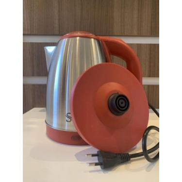 Imagem de chaleira eletrica inox 1.8L - electro, Vermelho, 220V