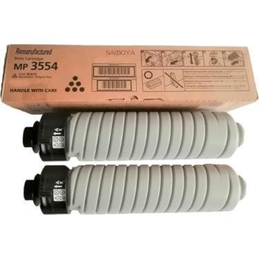 Imagem de SAIBOYA Substituição de Cartucho de Toner Preto 2Pk Mp3554 Remanufaturado para Ricoh 841999 842126 37000 Páginas para Ricoh Mp2554 Mp3554 Mp4055 Mp5054 Mp5055 Mp6055 Im4000 Im5000 Im6000