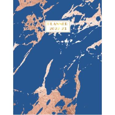 Imagem de 2022-2023 Planner: Daily Weekly and Monthly, 24 Months Calendar, Vision Boards, To Do Lists, Notes | Special Gold Marble Cover Edition