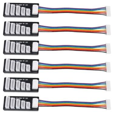 Imagem de 6 peças JST-XH Balance Board 2S-6S 3S carregador de bateria lipo extensão placa de expansão conversor adaptador para veículos RC carregamento de bateria lipo