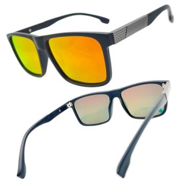 Imagem de Óculos de Sol Joachim Masculino, Esportivo, Polarizado, Retangular, UV400, Ideal para Pesca e Condução (Cor 2)