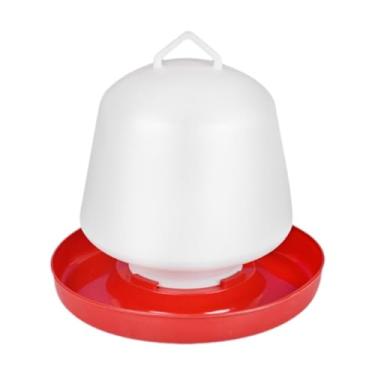 Imagem de Ioensy Bebedor de frango pendurado grande dispensador de água de frango com alça de transporte aldear de codorna para galinhas gansas, 8 Kg