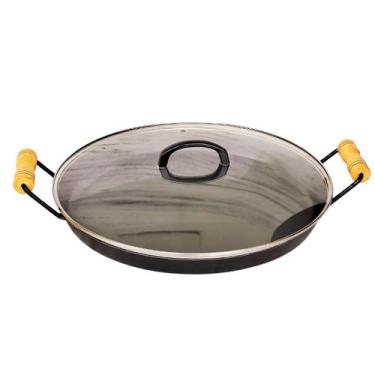 Imagem de Disco/Chapa Laminada de Aço Carbono Borda Alta (40 Cm) -Com Tampa de V