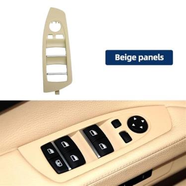 Imagem de RHD LHD Carro Banco Dianteiro Painel de Elevação Interruptor de Controle de Janela Interna Porta Interruptor de Elevação de Janela Habitação Compatível Para BMW Série 7 F02(Beige Front Left)